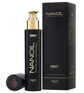 hårolie behandling Nanoil